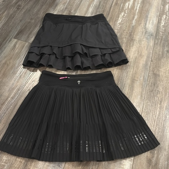 Ivivva Lululemon black skirt lot size 12 - Picture 1 of 13